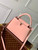 LV N81523 Louis Vuitton Capucines MM Handbag Pink