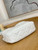 Chanel AS3476 Hobo Handbag Lambskin White