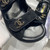 Chanel G40138 Women's Sandals Shoes Lambskin C90237