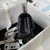 Chanel 23K AS2431 Mini flap Lambskin bag with top handle Black