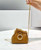 Fendi 7AS051 Nano Fendi First Charm Charm in Brown nappa leather