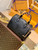 Louis Vuitton LV M58524 Speedy Bandoulière 25 Handbag Black