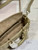 Dior M0613 Small Lady D-joy Bag Green Cannage Lambskin with Gold-Finish Butterfly Studs