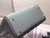 Dior M0565 Medium Lady Dior Patent Cannage Calfskin Bag Gray