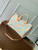 LV N40689 Louis Vuitton Speedy 40 Bandoulière Bag White