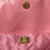 Chanel 22 Bag AS4486 Handbag Shiny Calfskin Pink With Gold