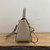 Celine 189103 Mini Belt Bag In Grained Calfskin 189153 Elephant gray