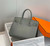 Hermes Birkin Designer Tote Bag Epsom Leather 28370 Almond Green