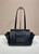 Prada 1BG645 Route medium leather tote bag Black