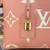 Louis Vuitton LV M58916 Petit Palais Bicolor Monogram empreinte leather Pink