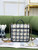Chanel AS3652 Small Flap Bag with Top Handle Cotton & Wool Tweed & Gold-Tone Metal Grey and Beige