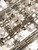 Chanel A90091 Limited Edition Pearl Metal CF Evening Flap Bag Silver metal