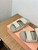 MiuMiu 5X135E Women's Sporty matelassé nappa leather sandals Miu8009