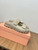 MiuMiu 5X135E Women's Sporty matelassé nappa leather sandals Miu8009