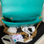 Chanel AS4231 Small Flap Bag Lambskin Green