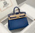 Hermes Birkin Tote Bag Togo Leather With High Gloss Nile Crocodile Emerald H28811