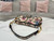 Dior M0455 Saddle Bag With Strap Pink Cross-Stitch Embroidery