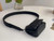 Bvlgari 291946 Serpenti Cabochon Maxi Chain Crossbody Mini Bag Black