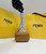 Fendi 7AS173 Fendi First Sight Brown leather Nano bag