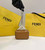 Fendi 7AS173 Fendi First Sight Brown leather Nano bag
