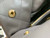 Chanel AS3260 22 Small Handbag Metallic Calfskin Gray Metal With logo Gold