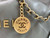Chanel AS3260 22 Small Handbag Metallic Calfskin Gray Metal With logo Gold