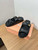 MiuMiu 5X135E Women's Sporty matelassé nappa leather sandals Miu80014