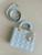 Dior M0531 Small Lady Dior Bag Light Blue Cannage Lambskin
