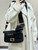 Fendi 8BR600 Baguette Medium Black leather 8629 bag Black