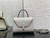Valextra WBES0036028 Iside Top Handle micro Bag Light Gray