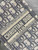 Dior S5555 Mini Dior Book Tote Phone Bag Gray Dior Oblique Embroidery