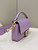 Fendi 8BR600 Baguette Medium leather 0135M bag Purple