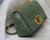 Dior M9242 Medium Quilted Macrocannage Calfskin Green