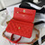 Chanel AP2840 Small Flap Bags Calfskin Red