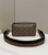 Fendi 8BR600 Baguette Medium Brown bag with FF embroidery