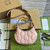 Gucci 739736 GG Matelassé Mini Bag Pink