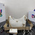 Prada 1BH204 Prada Re-Edition 2005 Saffiano leather Bag in White - luxibagsmall