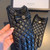 Gucci Women's Gloves GG Marmont Chevron Leather Gloves 477965