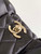 Chanel AS4098 23A Clutch satin bow evening bag Black