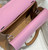Hermes halzan 25 clemence stamp B Silver H98804