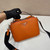 Prada 2VH069 Brique Saffiano leather bag Papaya