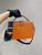 Prada 2VH069 Brique Saffiano leather bag Papaya