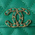 Chanel AP3237 Clutch with chain Grained Shiny Calfskin Gold With Handle Bag Green