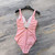 LV 1A9X2H Louis Vuitton Women's Fashion One-Piece Swimsuit L65405