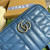 Gucci 634936 GG Marmont Mini Shoulder Bag Blue