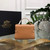 Delvaux AA0617 Tempête Crush Bag caramel and pink