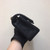 Chanel A69900 Mini Flap Bag Grained Calfskin Black Gold