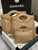Chanel AP3656 Small Shopping Bag Shiny Lambskin & Gold-Tone Metal Brown