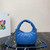 Prada 1BA384 Prada Soft Padded Nappa Leather Mini Bag Light Blue