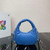 Prada 1BA384 Prada Soft Padded Nappa Leather Mini Bag Light Blue